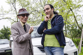 تشییع پیکر استاد منوچهر ستوده - چالوس